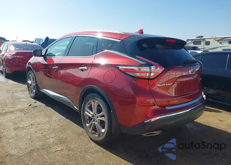 2018 Nissan Murano Platinum from USA, damaged, VIN 5N1AZ2MG2JN105006